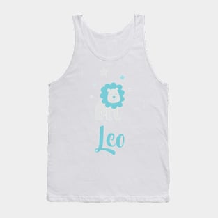 Leo July 23 -August 22 - Fire sign - Zodiac symbols Tank Top